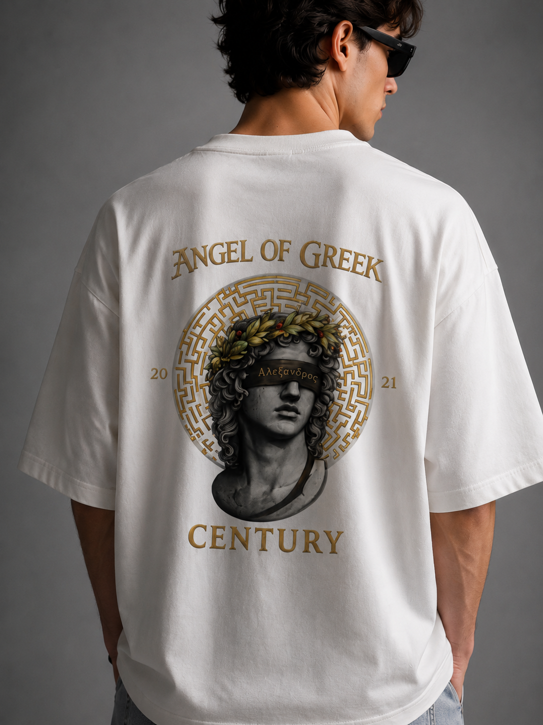 ANGEL OF GREEK // HEAVYWEIGHT OVERSIZED TEE