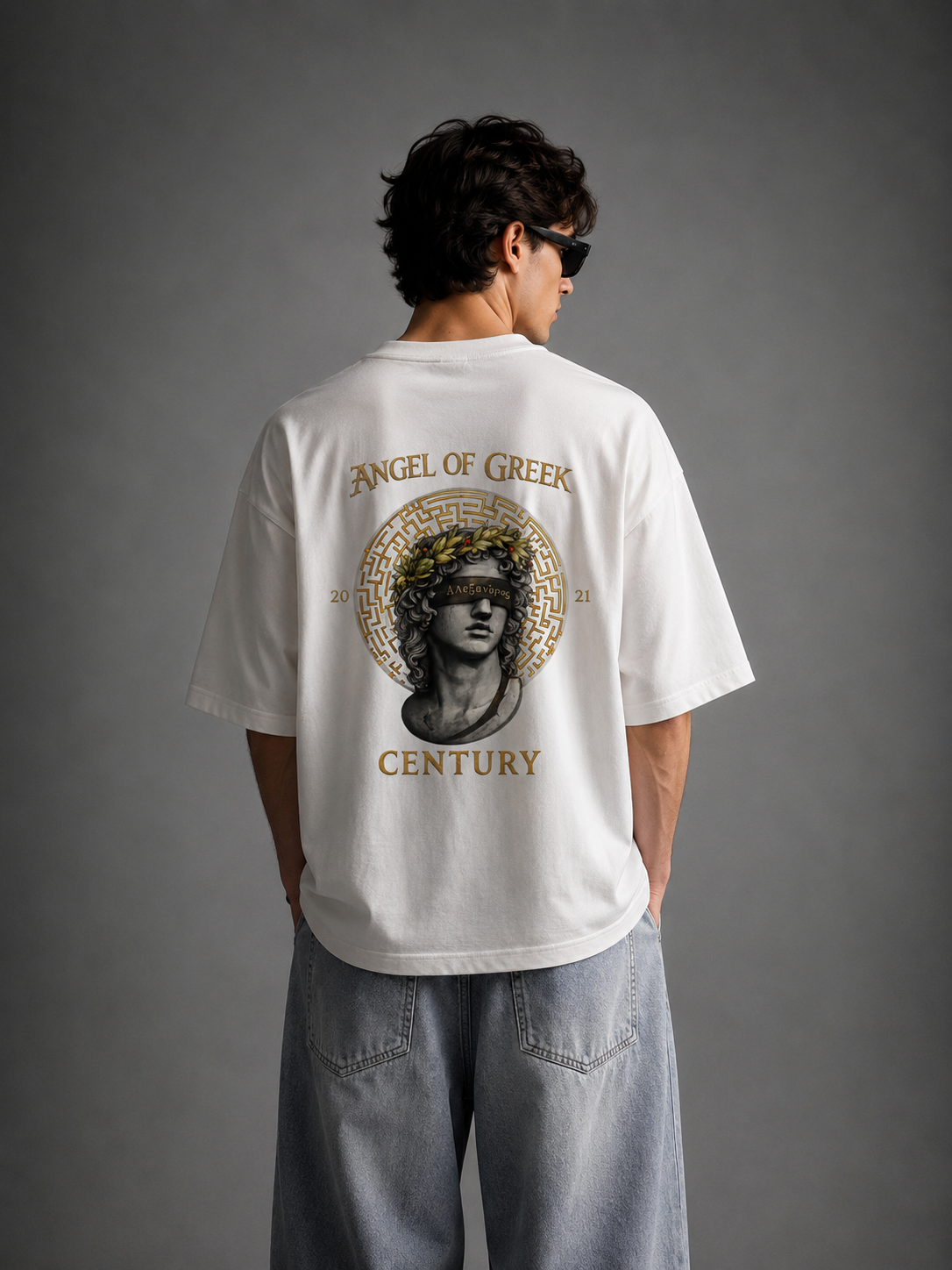 ANGEL OF GREEK // HEAVYWEIGHT OVERSIZED TEE