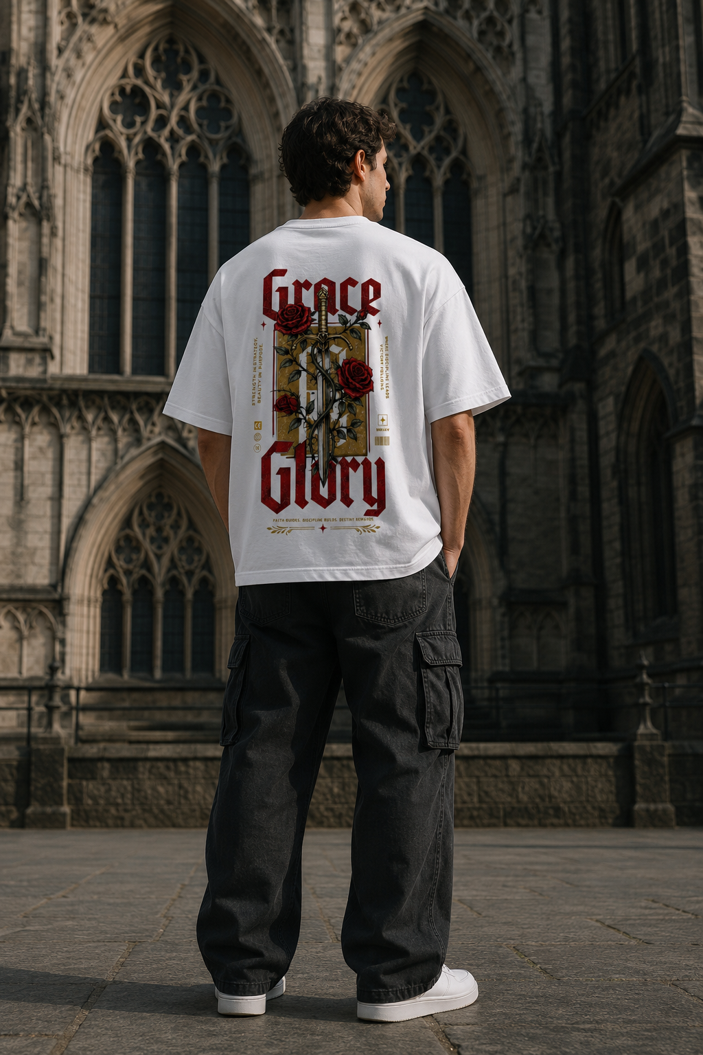 Grace & Glory Heavyweight Oversized Tee