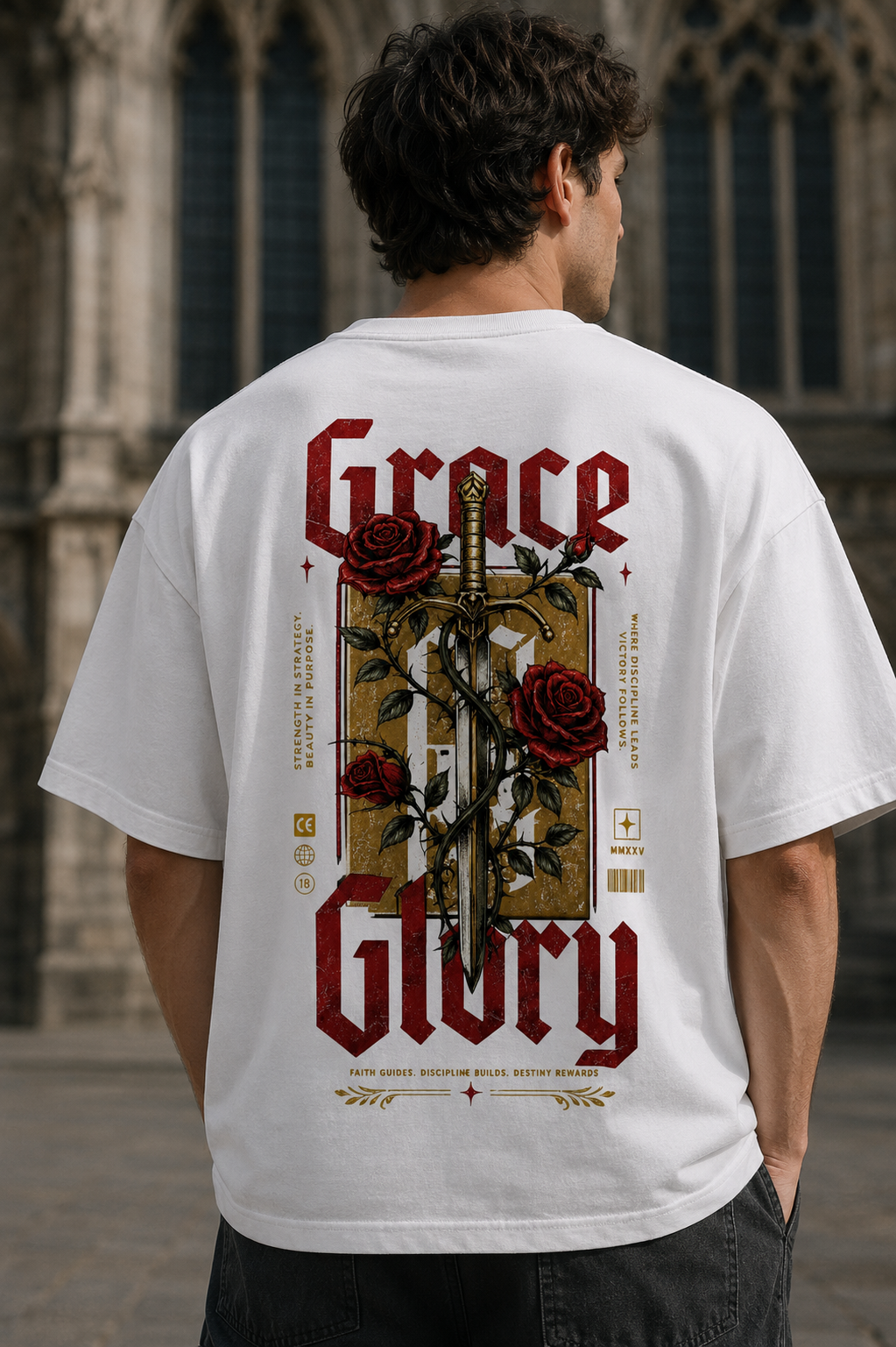 Grace & Glory Heavyweight Oversized Tee